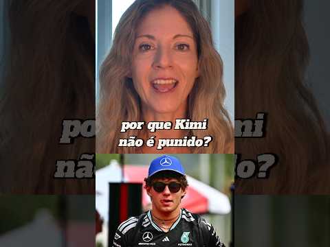 Como o Antonelli escapa de punição por sair da pista?