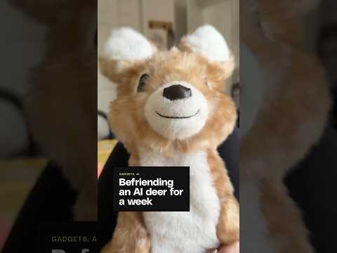 Befriending an AI deer for a week