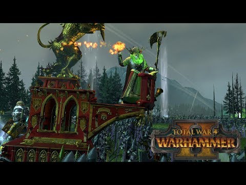 Volkmar the Grill vs Hungry Druchii // Total War: Warhammer II Online Battle #230