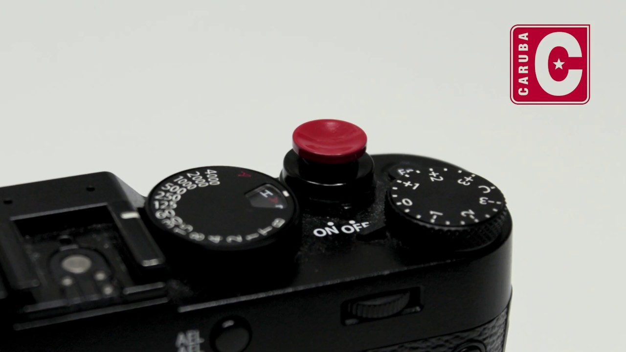 Caruba Soft Release Buttons Rød