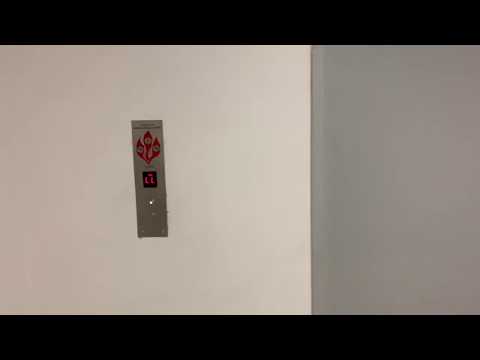 Modernized 1986 Schindler Haughton Traction Service Elevator At The Oakbrook Terrace Tower