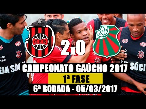 G.E.Brasil 2x0 São Paulo-RS - Gauchão 2017