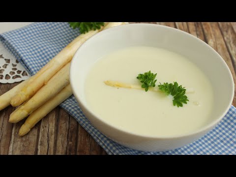 Spargelcremesuppe- lecker, aromatisch, einfach selber machen