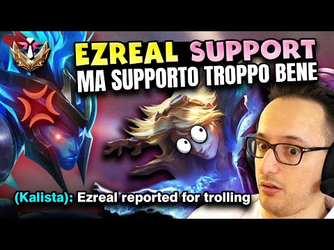 EZREAL: IL MIO ADC IMPAZZISCE PERCHÉ SON TROPPO BRAVO - Scalata SUPPORT