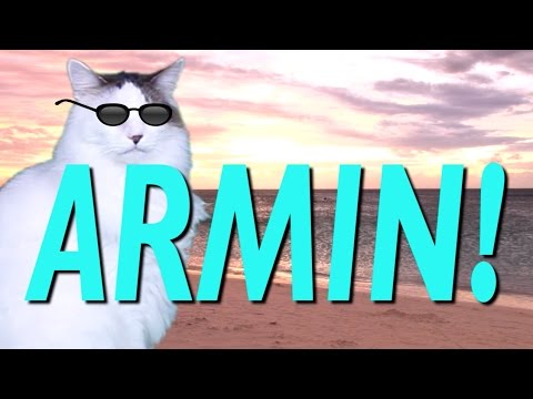 HAPPY BIRTHDAY ARMIN! - EPIC CAT Happy Birthday Song