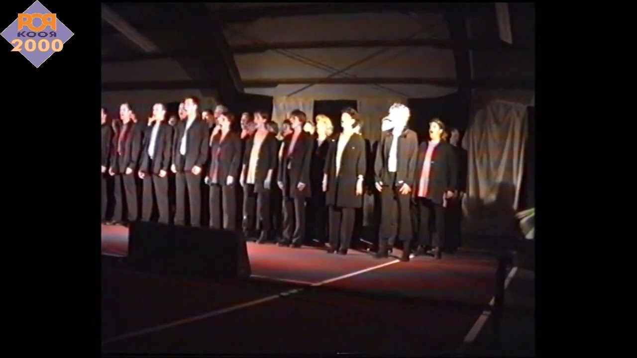 Popkoor 2000  optreden 40 jarig bestaan van de Tennis 🎾 Club Bemmel in 2002