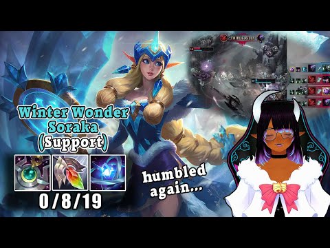 Winter Wonder Soraka Support Gameplay | League of Legends
