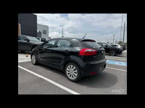 2013 Kia Rio in Black for sale at Finch Chrysler Dodge Jeep Ram Ltd in London, ON