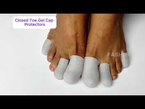 Closed Toe Gel Cap Protectors video thumbnail