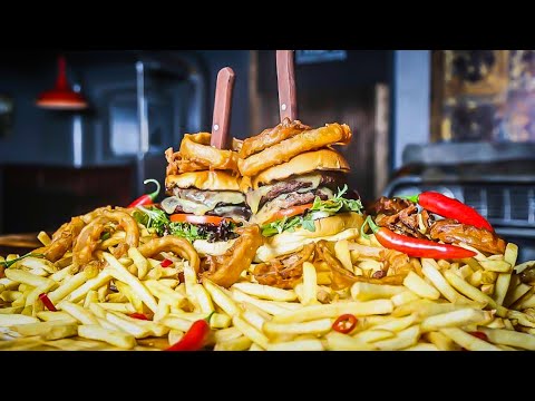 THE UNDEFEATED FIREPIT BURGER CHALLENGE | The Chronicles of Beard Ep.105