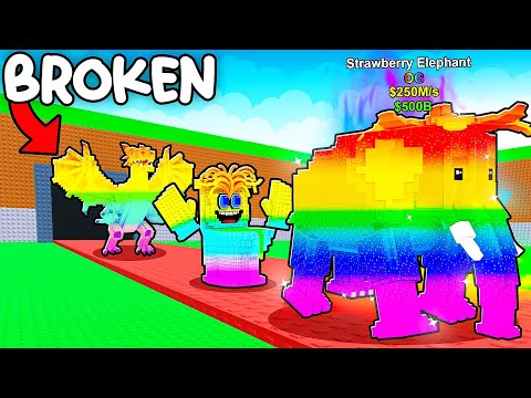 $0 To $1 Trillion Using RAINBOW ONLY Brainrots