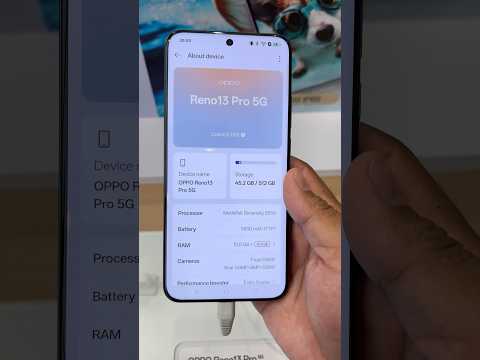 Oppo Reno 13 pro 5G #oppo #opporeno13pro5g #smartphone #shorts