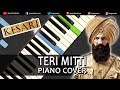 Teri Mitti Song Kesari Piano Cover Chords Instrumental By Ganesh Kini