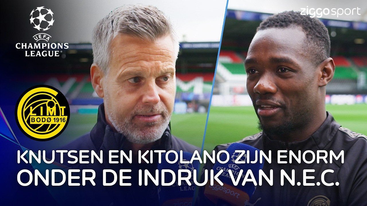 "Ik zie in N.E.C. een energiek team dat ontzettend veel aanvalt" 🗣️ | Interview Knutsen & Kitolano