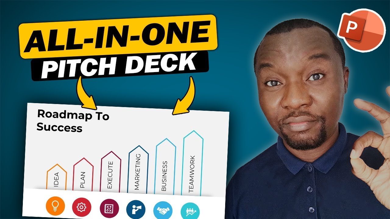 Design Animated Pitch Deck (PowerPoint Tutorial)