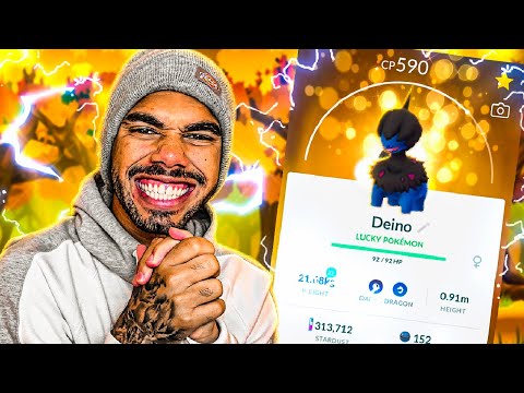O DRAGÃO RARO LUCKY PERFEITO - POKEMON GO | Cris |