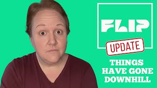 MY ONE MONTH FLIP UPDATE (things haven't been going well) | TikTok App Alternative