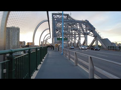 4k | Cycling in Brisbane Bike Tour 2023