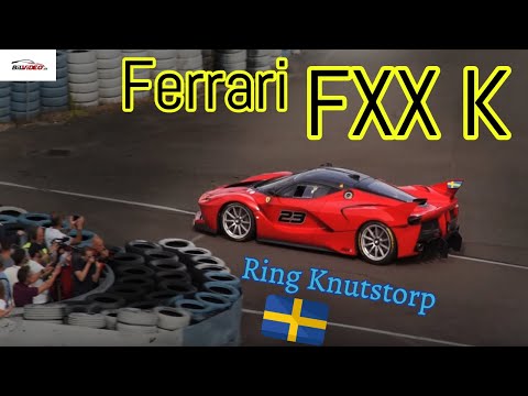 Ferrari FXXK on Small Racing Track in Sweden - Autoropa, Ring Knutstorp, 2017