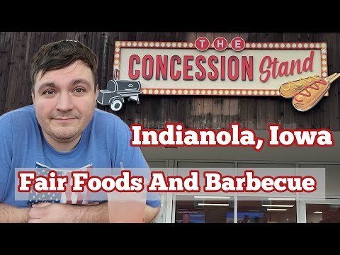 Must Try Restaurant In Indianola Iowa! The Concession Stand | Many Hands Thrift Store | Recycling
