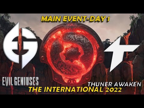 Evil Geniuses vs Thunder Waken - Game 1 - Main Event The International 2022 - Upper Bracket