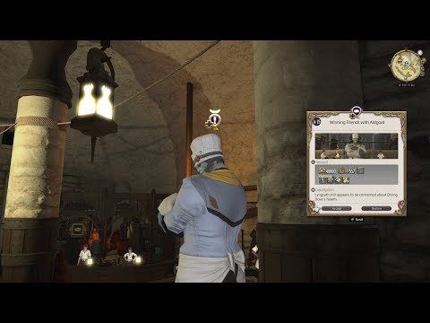 FFXIV Culinarian Class Quest: Winning Friends with Aldgoat