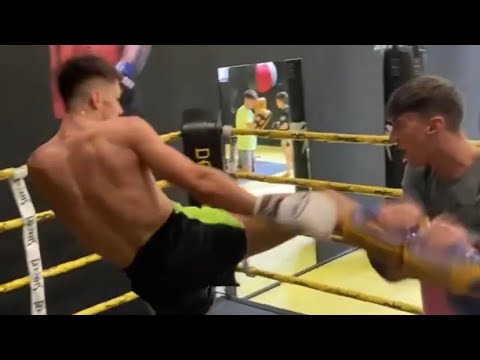 George Jarvis Top UK Talent Padwork Training Highlight #2