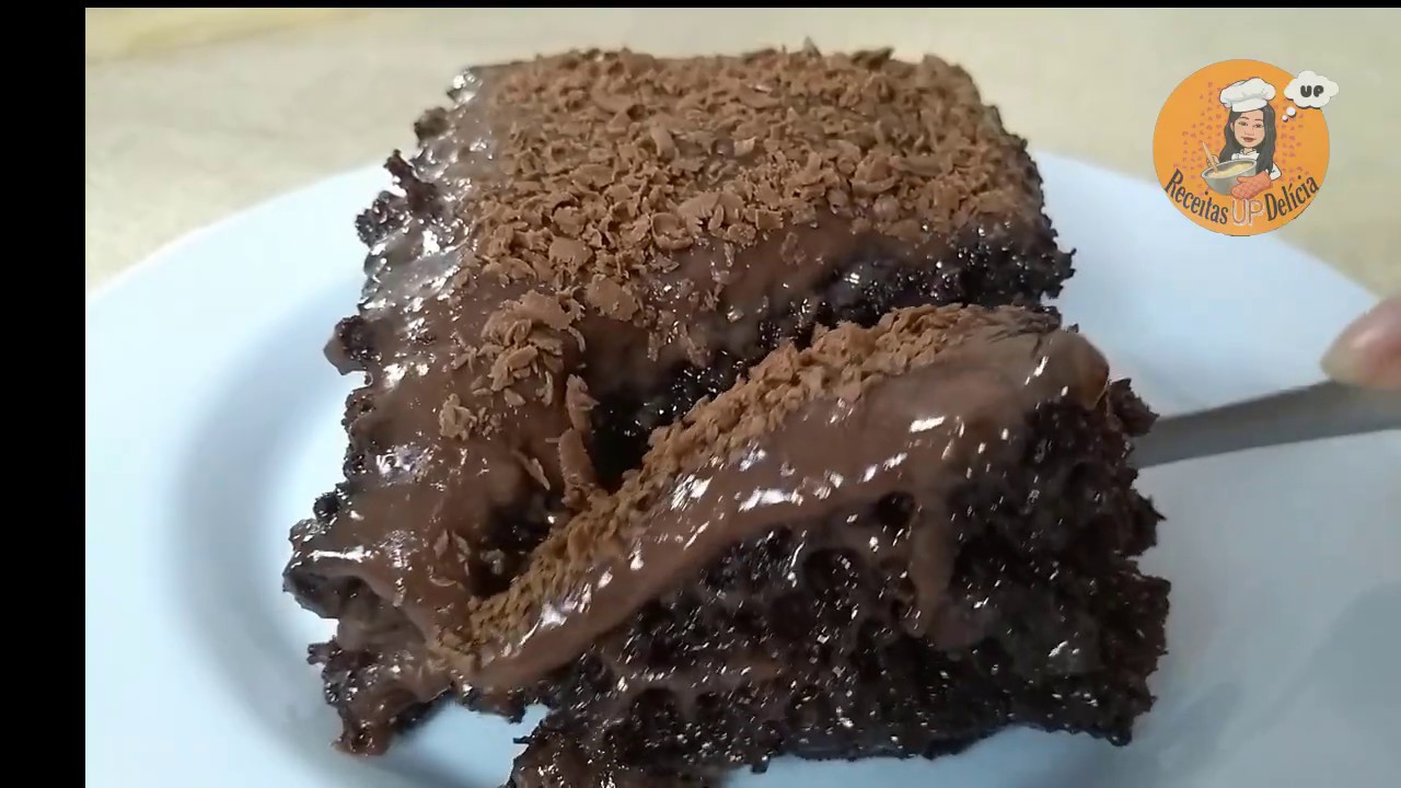 Bolo nega maluca de Liquidificador