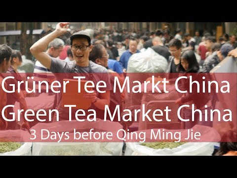 Tea Addicts - Zhejiang Small farmers Artisan Tea Market, Teemarkt - Longjing, Maofeng, Grüner Tee