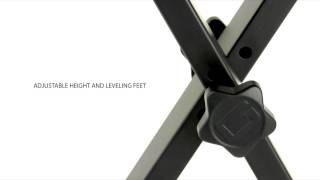GFW-KEY-BNCH-1 Standard Black Keyboard Bench, зображення 1