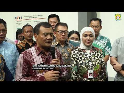 KUNKER GUBERNUR JATENG KE KIK BERSMA BUPATI KENDAL