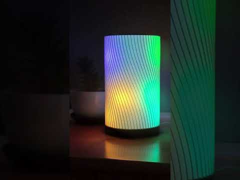 фото лампа светильник rgb с эффектами 0