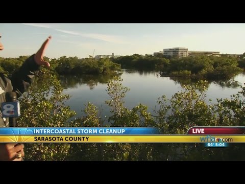 Boats working to clean Sarasota waterways after tornado
