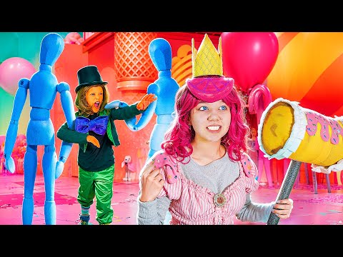 Candy Princess from the Digital Circus true story! Princess Loolilalu x Oompa Loompa in real life!