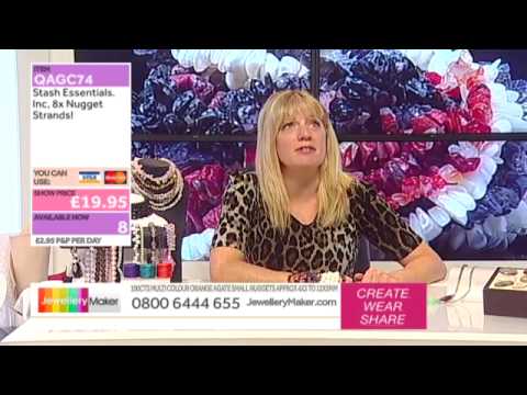 How to Make Leather Jewellery: JewelleryMaker LIVE 19/03/2015