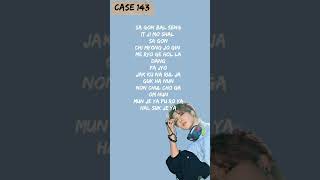Stray kids CASE 143 Han rap lyrics #shorts