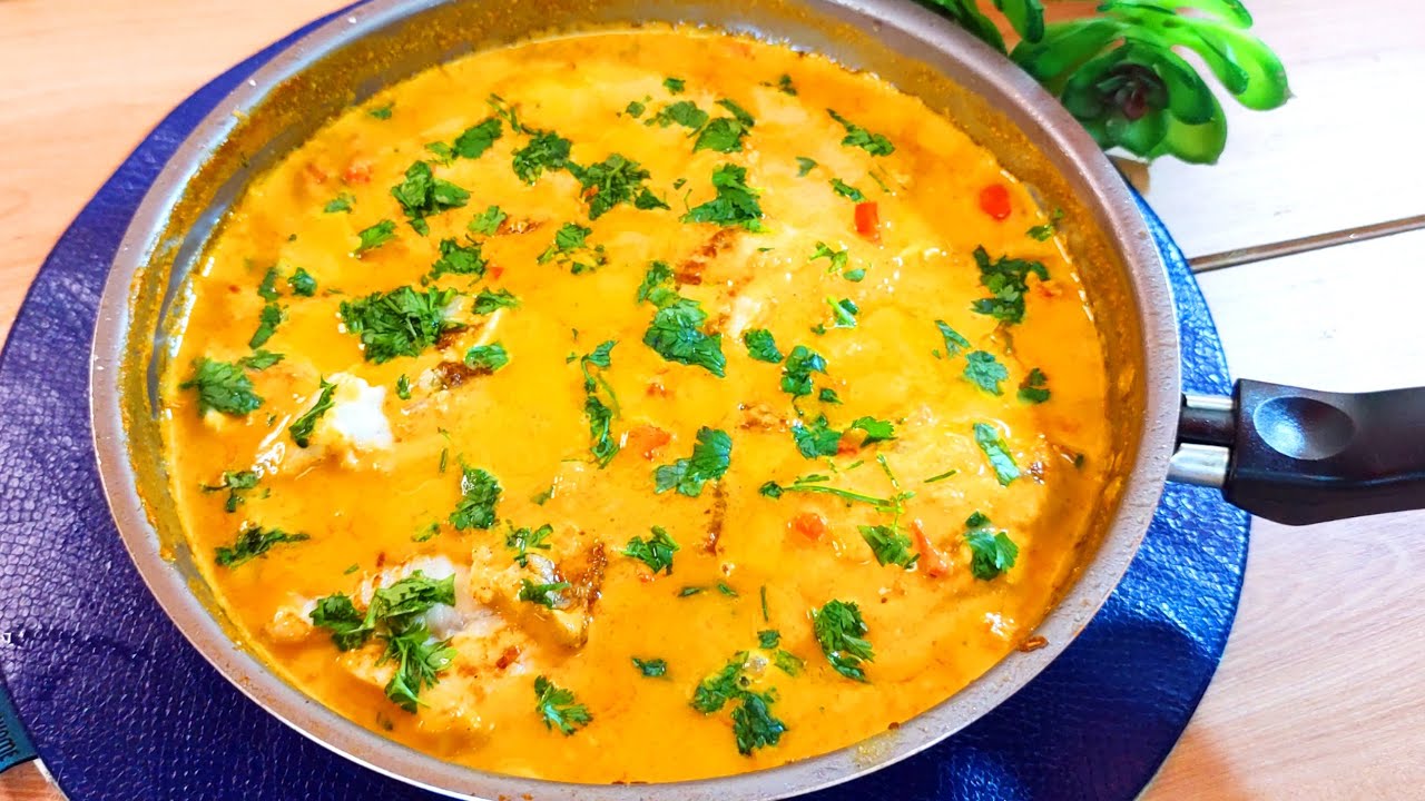 TILÁPIA NO LEITE DE COCO ! RÁPIDO, FÁCIL E DELICIOSO