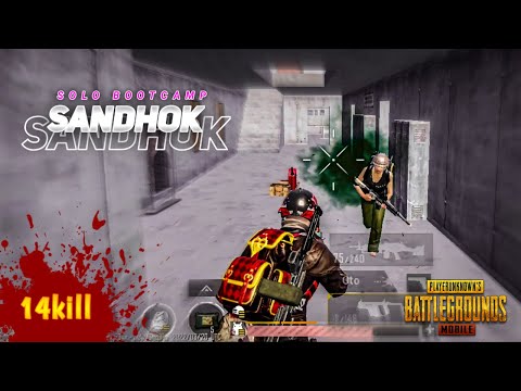 PUBG MOBILE SOLO BOOTCAMP 14 KILL