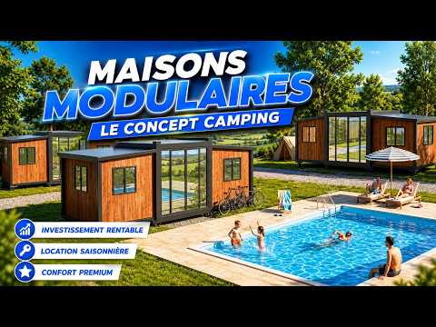 Maison modulaire 10 ft Flat Roof