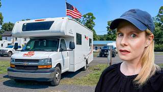 My First Day Of RV Life In America