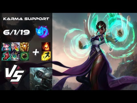 SUPPORT Karma vs Senna - EU Grandmaster Patch 14.18