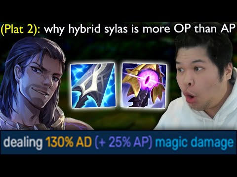 Platinum 2 Player tells me HYBRID Sylas is actually SUPER BUSTED.. so I tried it