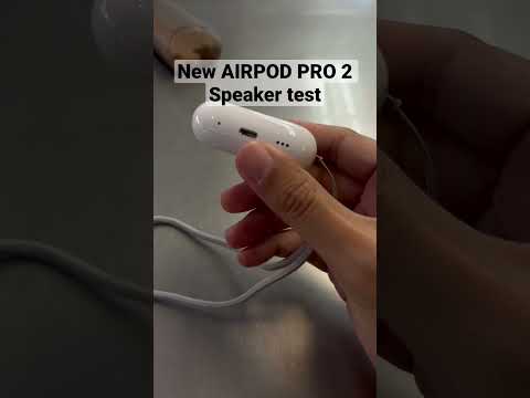 New Airpod Pro 2 speaker test