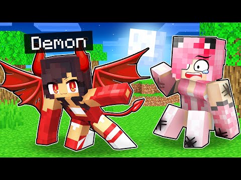 Aphmau Fan - Aphmau BECAME a DEMON and SAVED FRIENDS in Minecraft! - Parody Story(Ein,Aaron and KC GIRL)