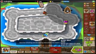 Bloons Tower Defense 5 - BTD5 - Fast Upgrades - Special Mission (No Lives Lost)