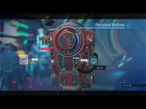 No Man's Sky Synthesis - How To Get PERSONAL REFINER