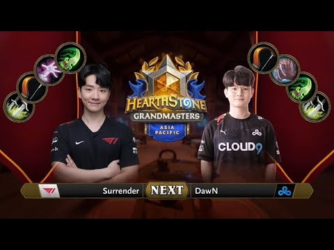 Surrender vs DawN | 2021 Hearthstone Grandmasters Asia-Pacific | Decider | Season 2 | Week 7