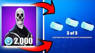 This is how to get Refunds in Fortnite Chapter 2
