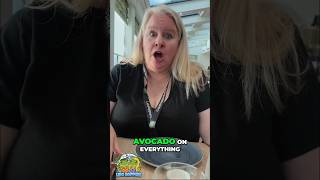 The Great Avocado Debate at Sea! 🥑😂| NCL Bliss  #CruiseLife #CruiseShorts #CruiseFood