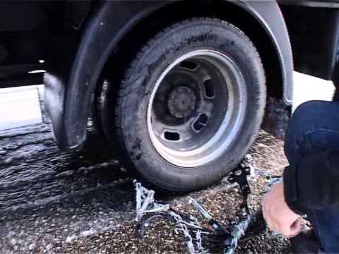 POLAIRE Trak LTS : for steel wheel, snow Chain removing - Chaine à neige roues en acier démontage